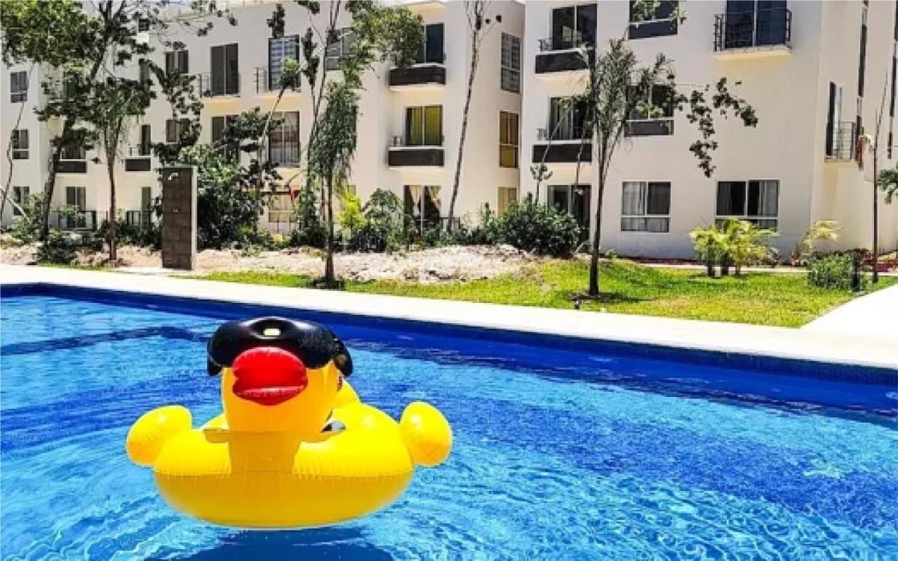 Caribe Turquesa, Departamento Completo, Playa Del Carmen Apartment Luaran gambar